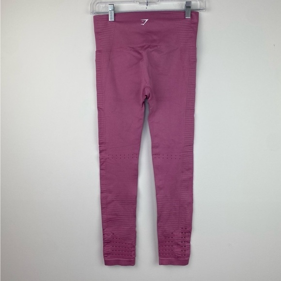 Gymshark Pants - Gymshark Pink Laser die cut workout leggings size S